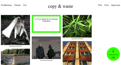 Desktop Screenshot of copyandwaste.de